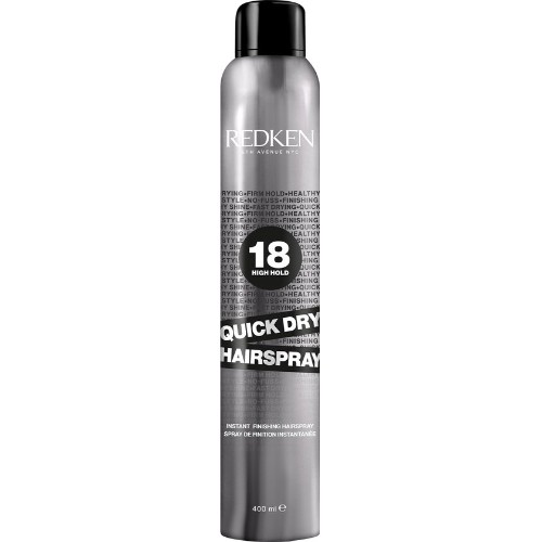 Спрей средней степени фиксации для сохранения формы в течение дня - Redken Styling Quick Dry 18 